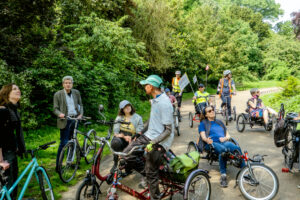 Inclusive cycle ride